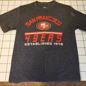 NFL Apparel 49ers Grey "Established 1946" Tee Adult Small/Chico
